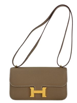 HERMES - Constance Elan Etoupe Epsom Gold Hardware